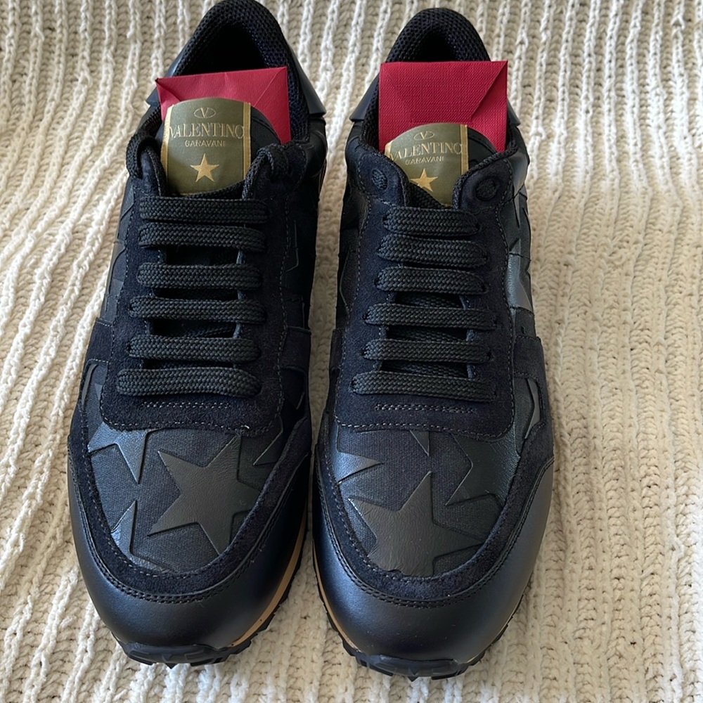 Valentino Black Star Sneakers